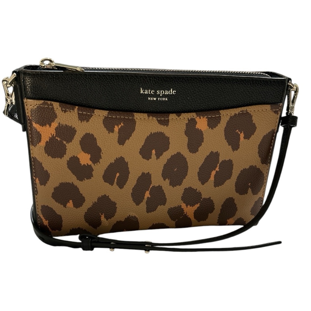 🔥Kate Spade🔥 Margaux Medium Convertible Crossbody Leopard
